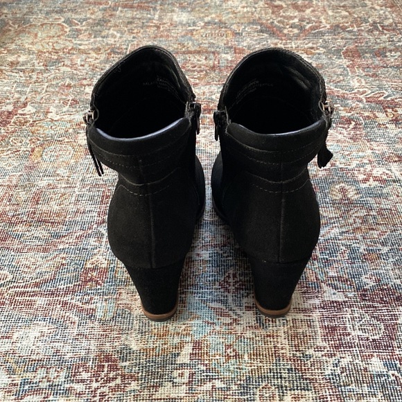 Stacked Wedge Booties - Picture 5 of 6